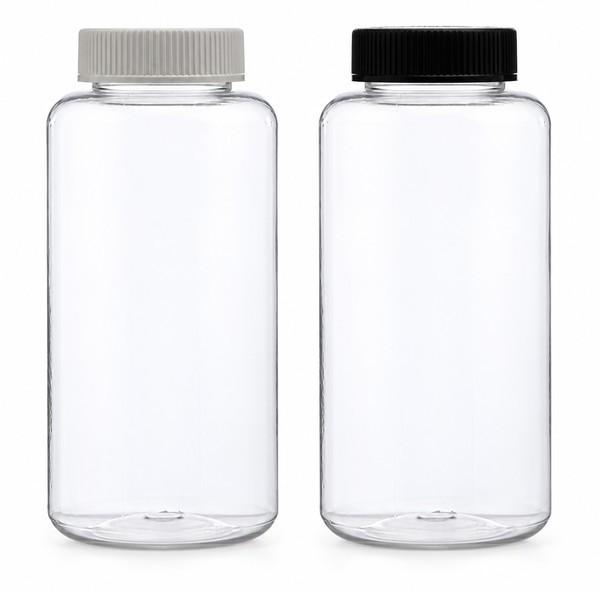 안전 잠금 캡 600ml 투명