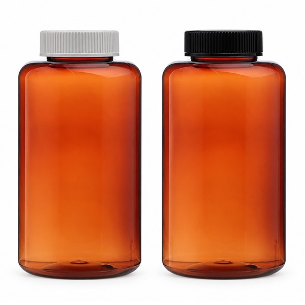안전 잠금 캡 750ml 갈색