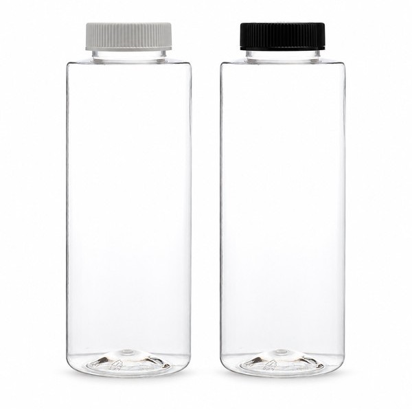안전 잠금 캡 800ml 롱 라운드 투명