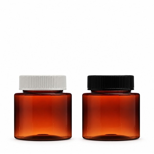 안전 잠금 캡 150ml 갈색