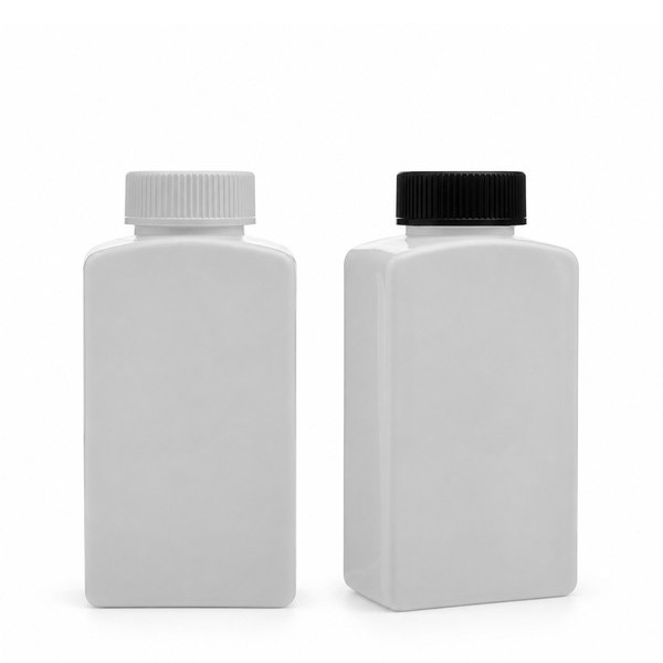 안전 잠금 캡 300ml 사각 백색
