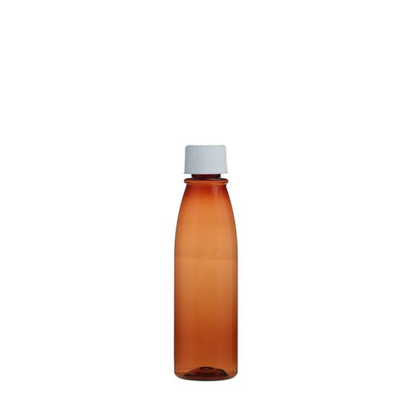 안전 잠금 캡 M 100ml 갈색