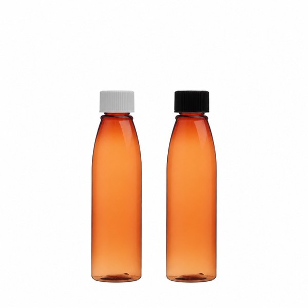 안전 잠금 캡 M 150ml 갈색