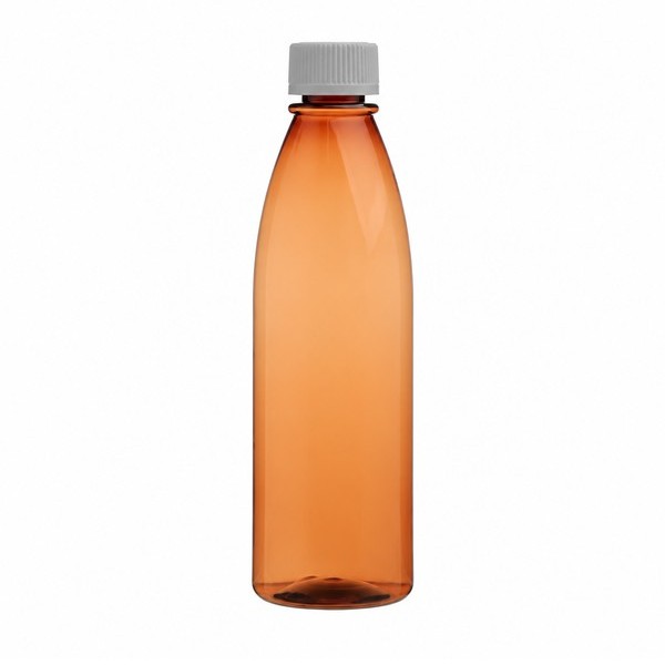 안전 잠금 캡 M 500ml 갈색