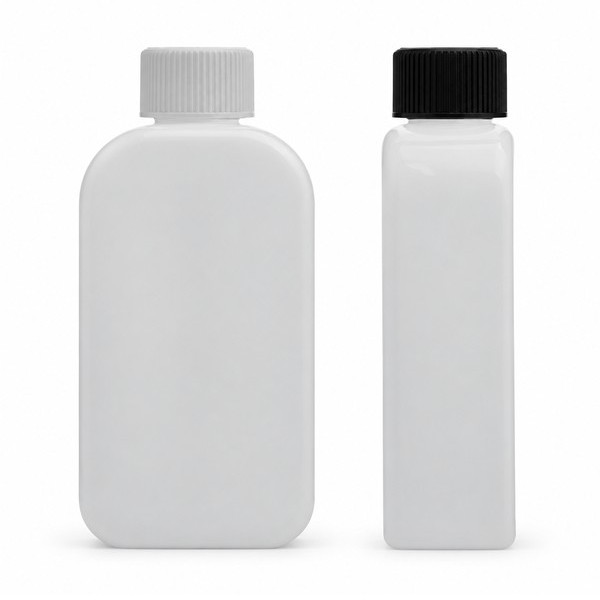 안전 잠금 캡 150ml 사각 백색