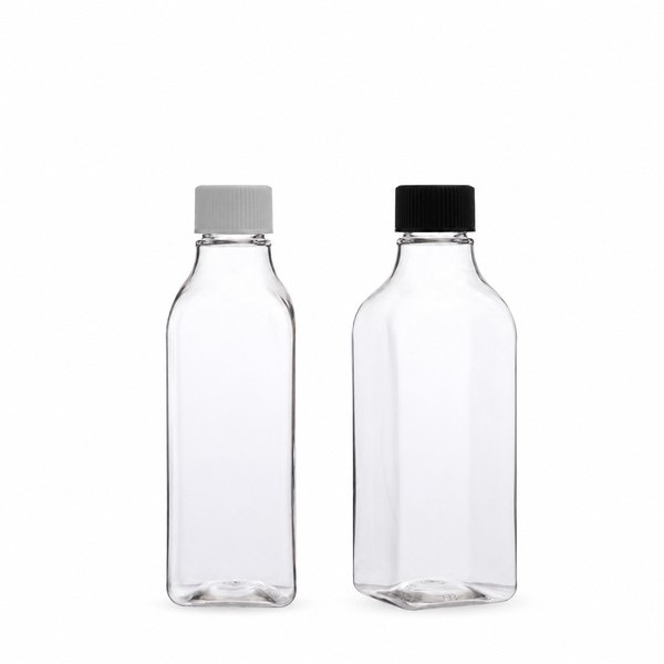 안전 잠금 캡 250ml 사각 투명