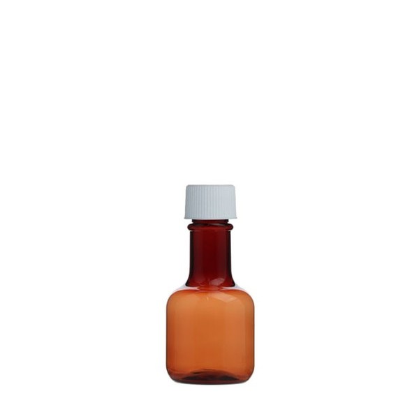 안전 잠금 캡 SA 60ml 갈색