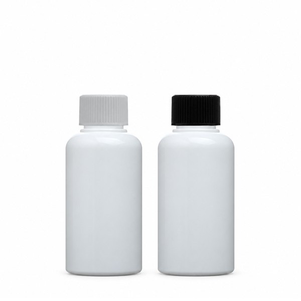안전 잠금 캡 T 120ml 백색