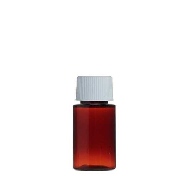 안전 잠금 캡 20ml 갈색