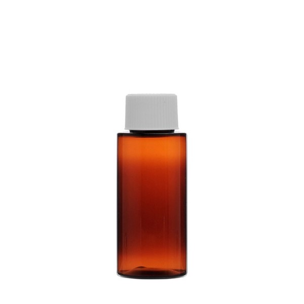 안전 잠금 캡 30ml 갈색