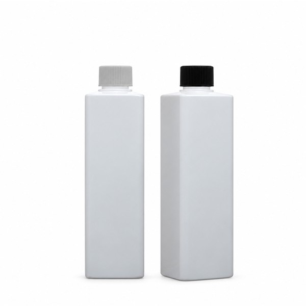 안전 잠금 캡 350ml 사각 백색