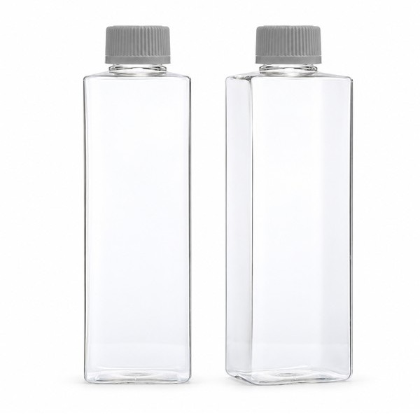 안전 잠금 캡 T 500ml 사각 투명
