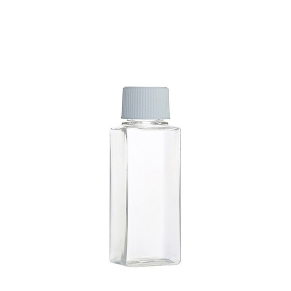 안전 잠금 캡 60ml 사각 투명