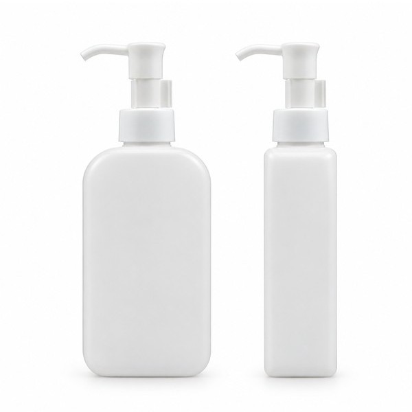 오일펌프 150ml 사각 백색