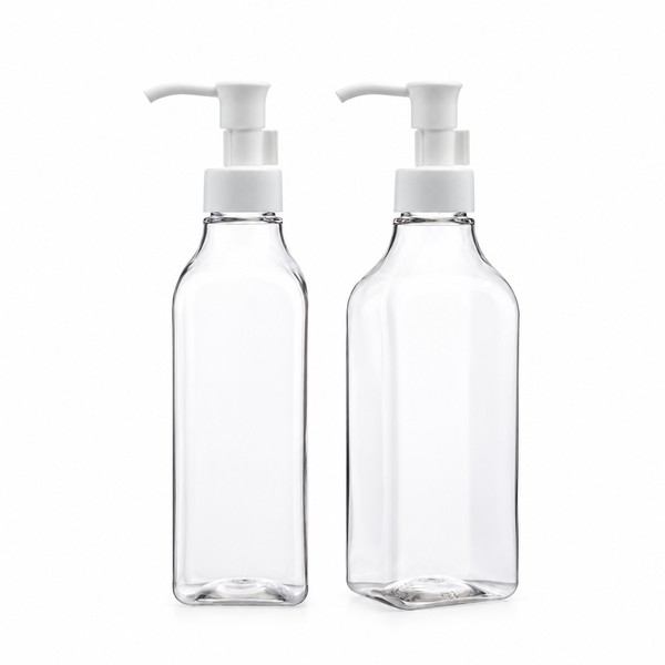 오일펌프 250ml 사각 투명