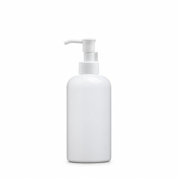 오일펌프 250ml 납작 백색