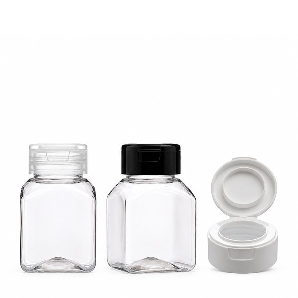 원터치 120ml 사각 투명
