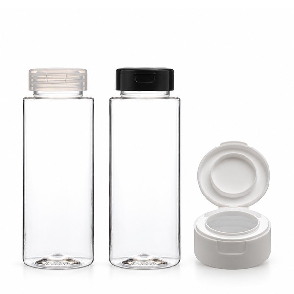 원터치 400ml 롱 라운드 투명