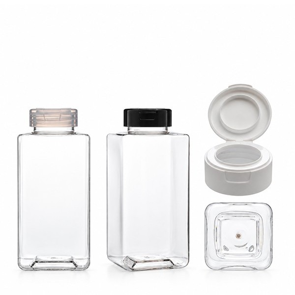 원터치 800ml 롱 사각 투명