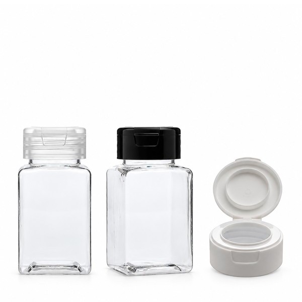 원터치 125ml 사각 투명