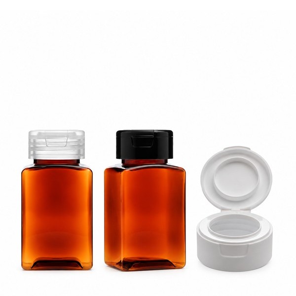 원터치 150ml 사각 갈색