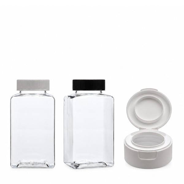 원터치 200ml 사각 투명