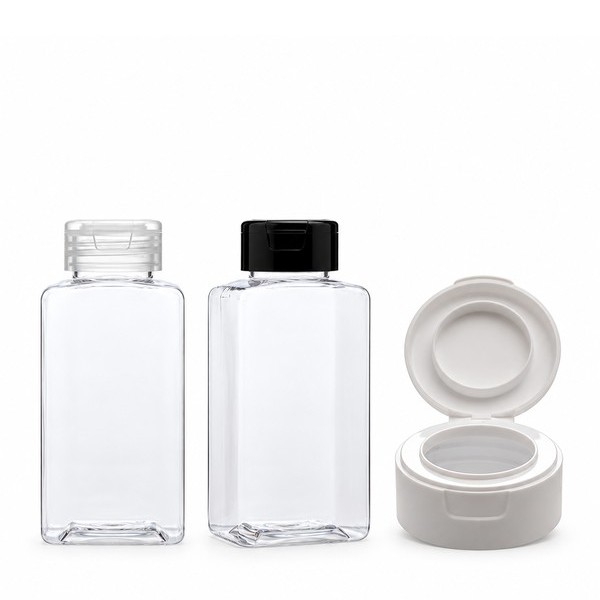 원터치 250ml 사각 투명