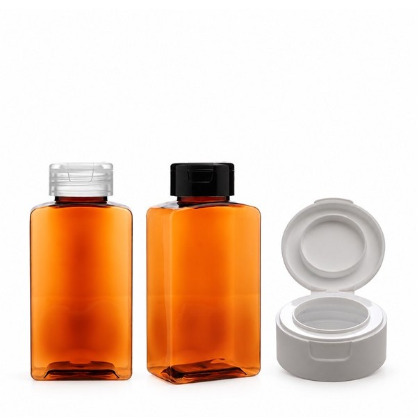 원터치 300ml 사각 갈색