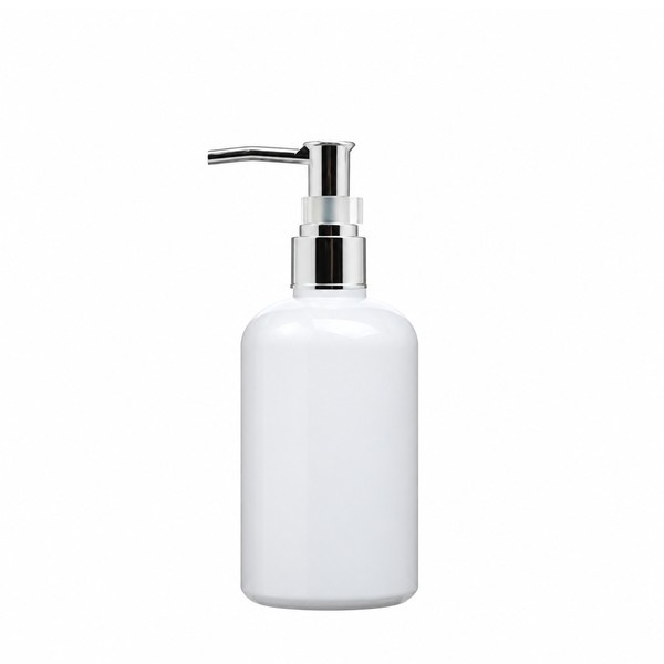 유광오일펌프 200ml 볼록 백색