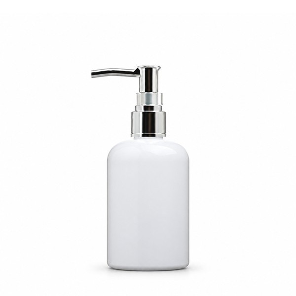 유광오일펌프 250ml 납작 백색