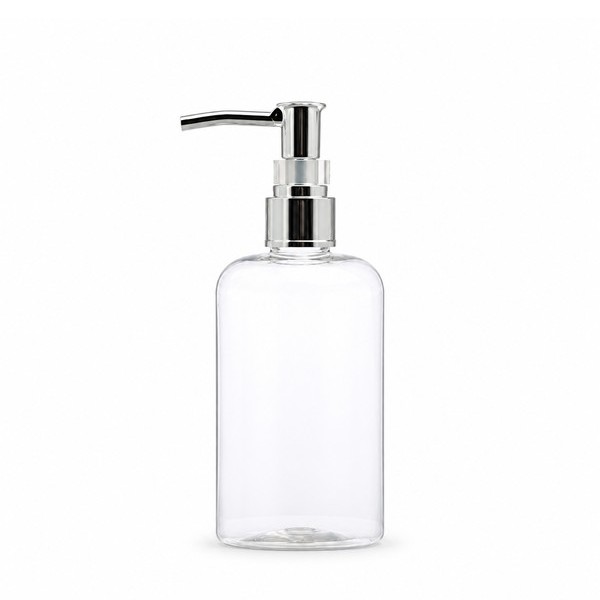 유광오일펌프 250ml 납작 투명