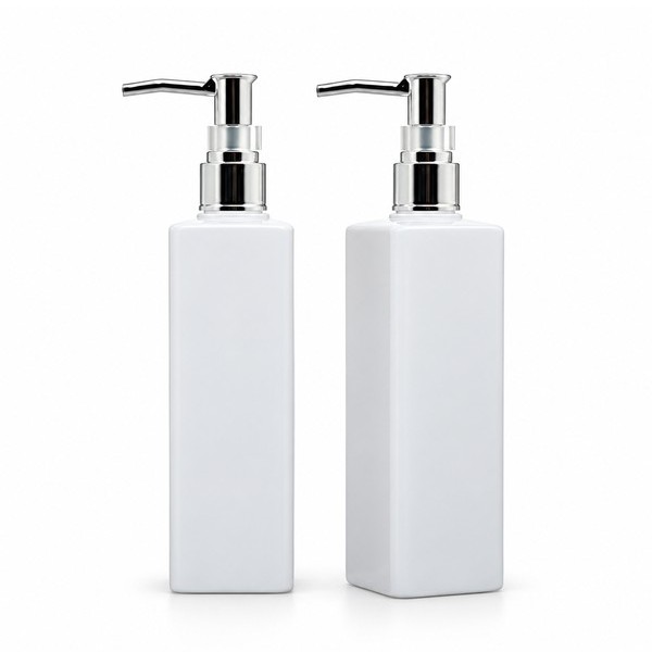 유광오일펌프 350ml 사각 백색