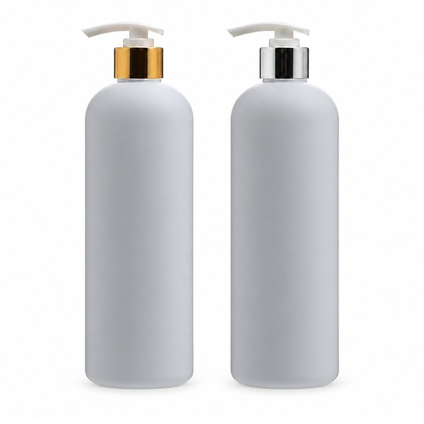 유광 디스펜서 500ml 라운드 백색