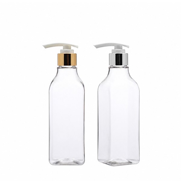 유광 디스펜서 250ml 사각 투명