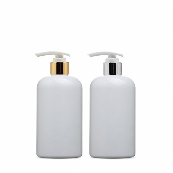 유광 디스펜서 250ml 납작 백색