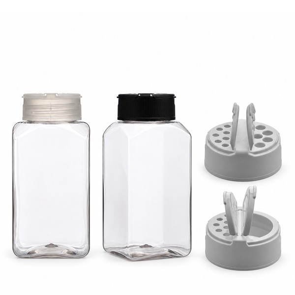 조미료 200ml 사각 투명