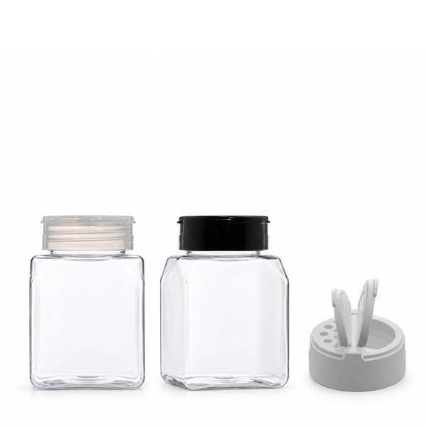 조미료 300ml 사각 투명