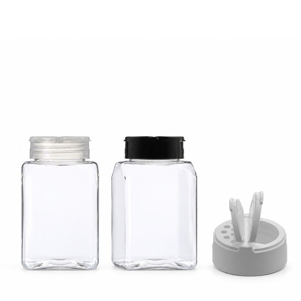 조미료 350ml 사각 투명