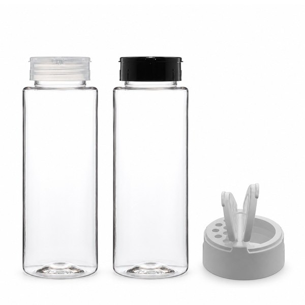 조미료 400ml 롱 라운드 투명