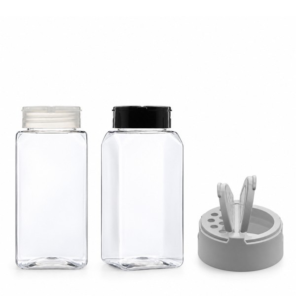 조미료 500ml 사각 투명
