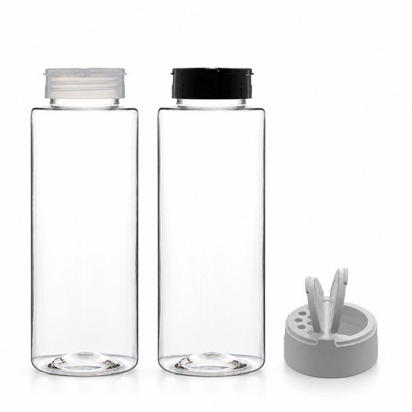 조미료 600ml 롱 라운드 투명