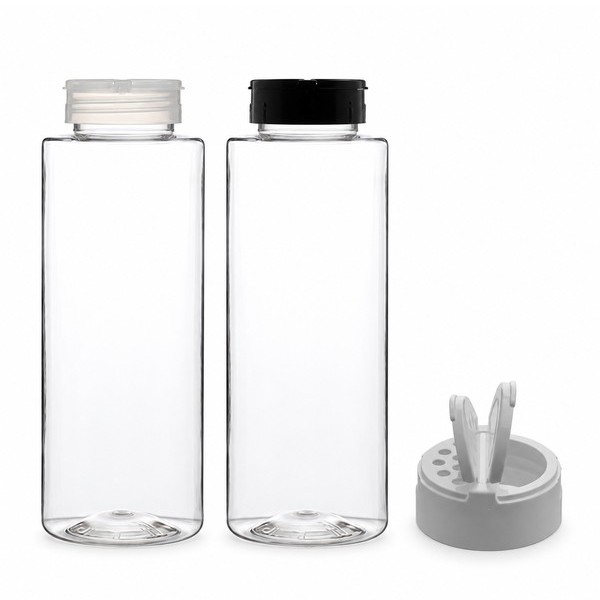 조미료 700ml 롱 라운드 투명