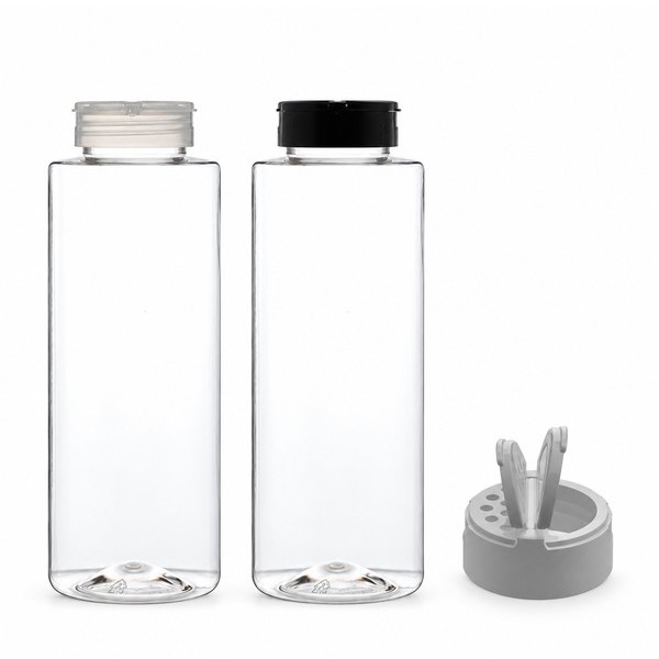 조미료 800ml 롱 라운드 투명