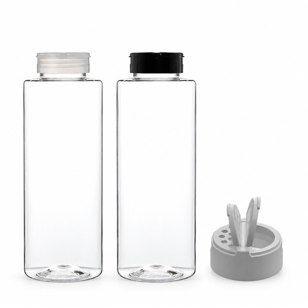 조미료 900ml 롱 라운드 투명