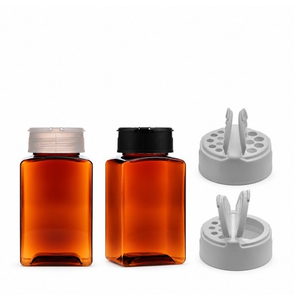 조미료 150ml 사각 갈색