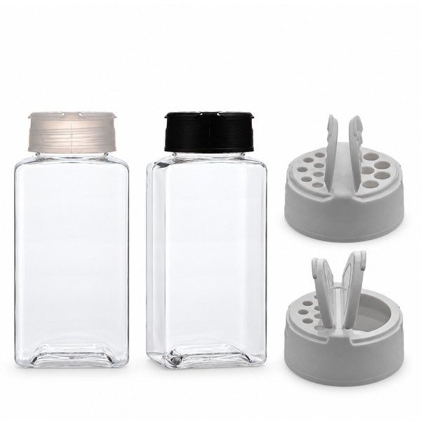조미료 200ml 사각 투명