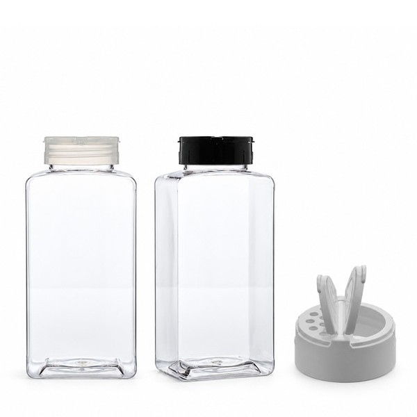 조미료 500ml 사각 투명