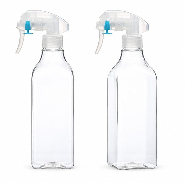 초정밀 스프레이 500ml 사각 투명