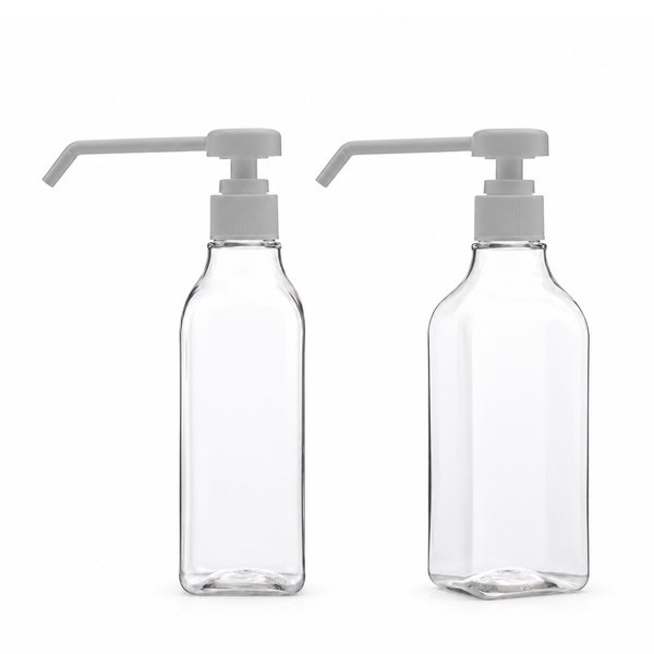 코끼리펌프 250ml 사각 투명
