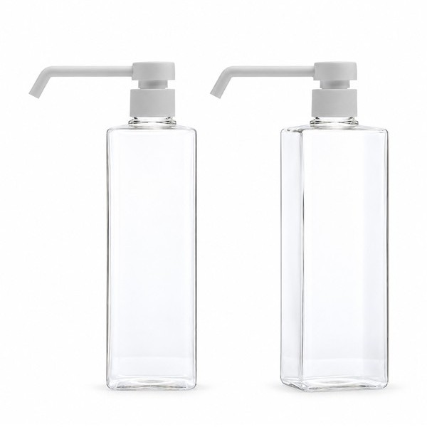 코끼리펌프 T 500ml 사각 투명